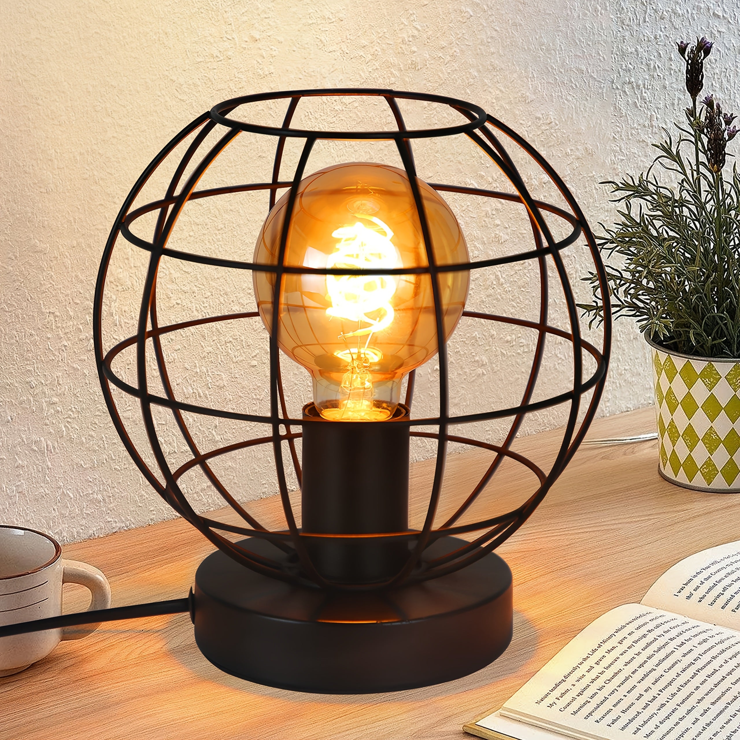 Morgenglød Lampe – Lys som solens første stråler