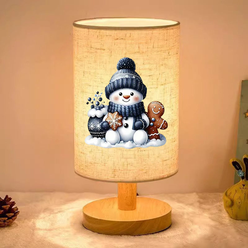 Snemand Trælamp