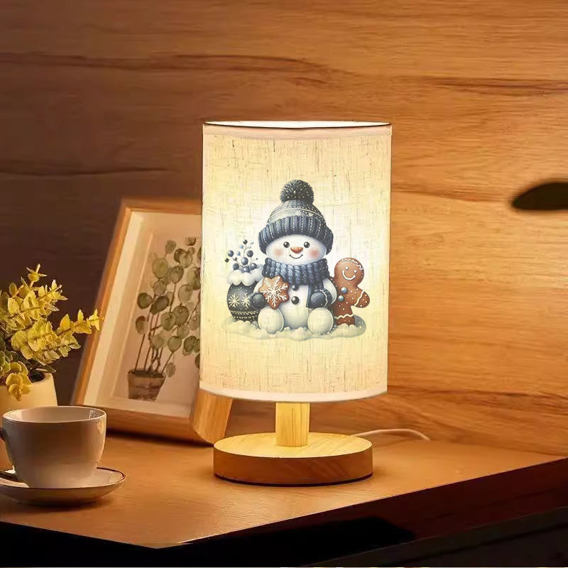 Snemand Trælamp