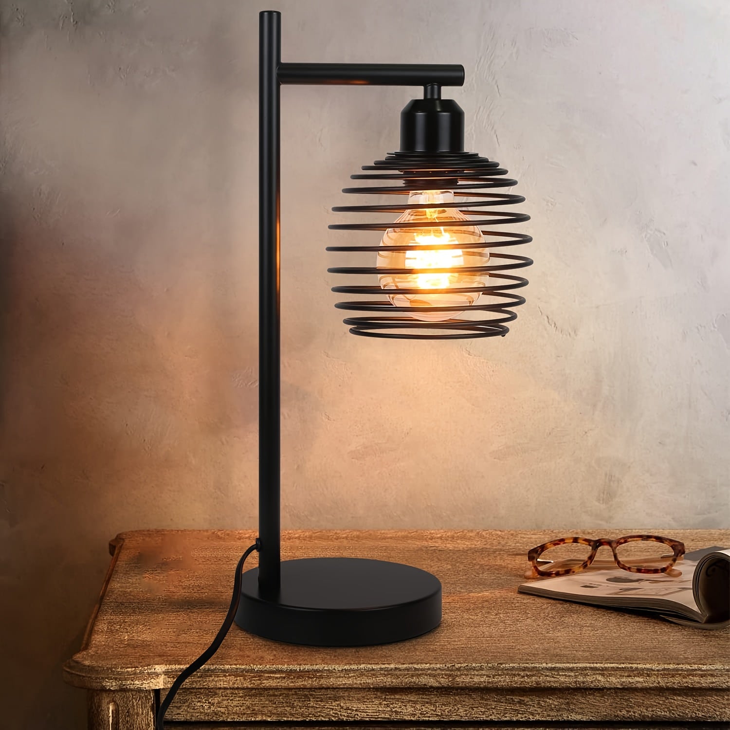 Aurora Træ Lampe – Træ møder nordisk aura