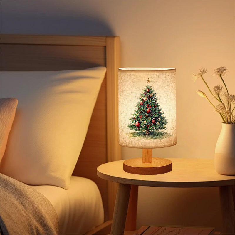 Juletræ Trælamp