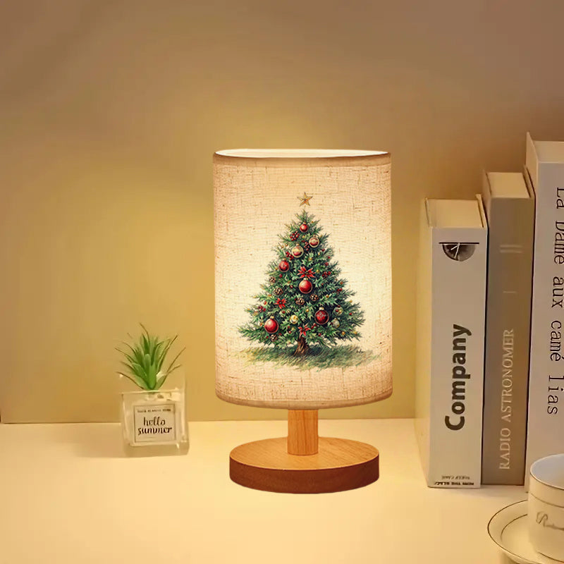 Juletræ Trælamp