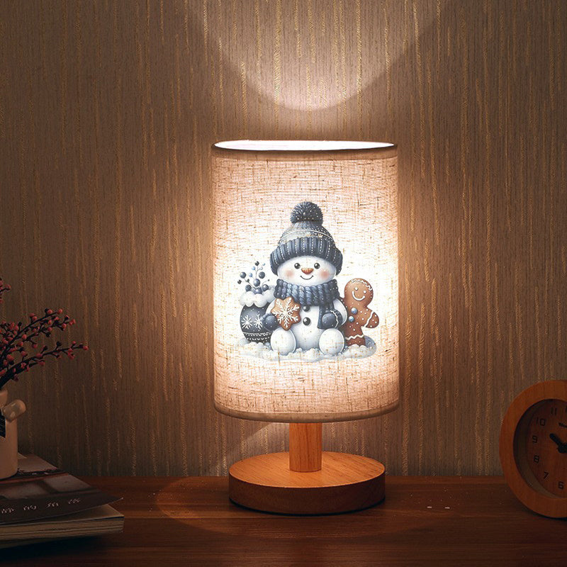 Snemand Trælamp