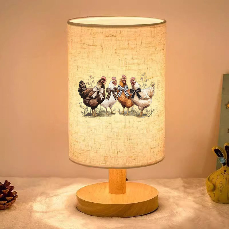 Høns Trælamp