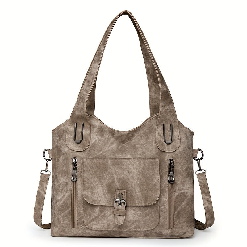 Pearl™ | Vintage Leather Tote Bag