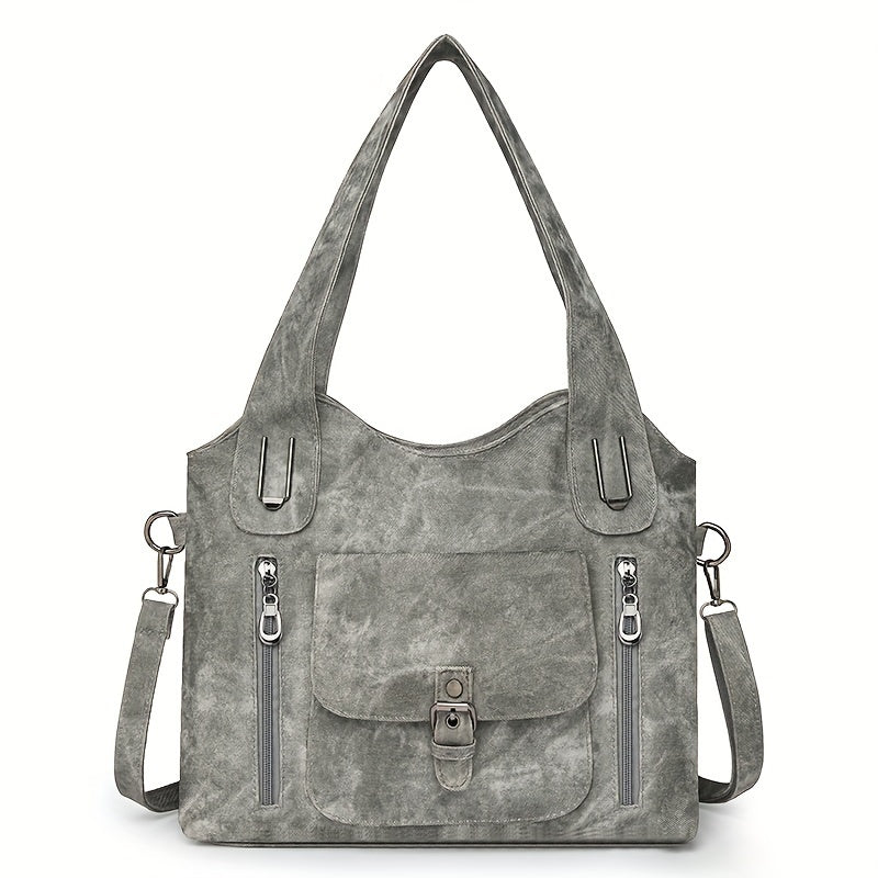 Pearl™ | Vintage Leather Tote Bag
