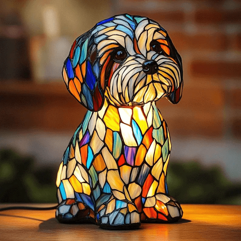 Animal Glow™ | Handcrafted Stained Glass Lamp