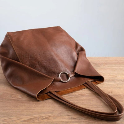Hazel™ | Tidless Leather Bag