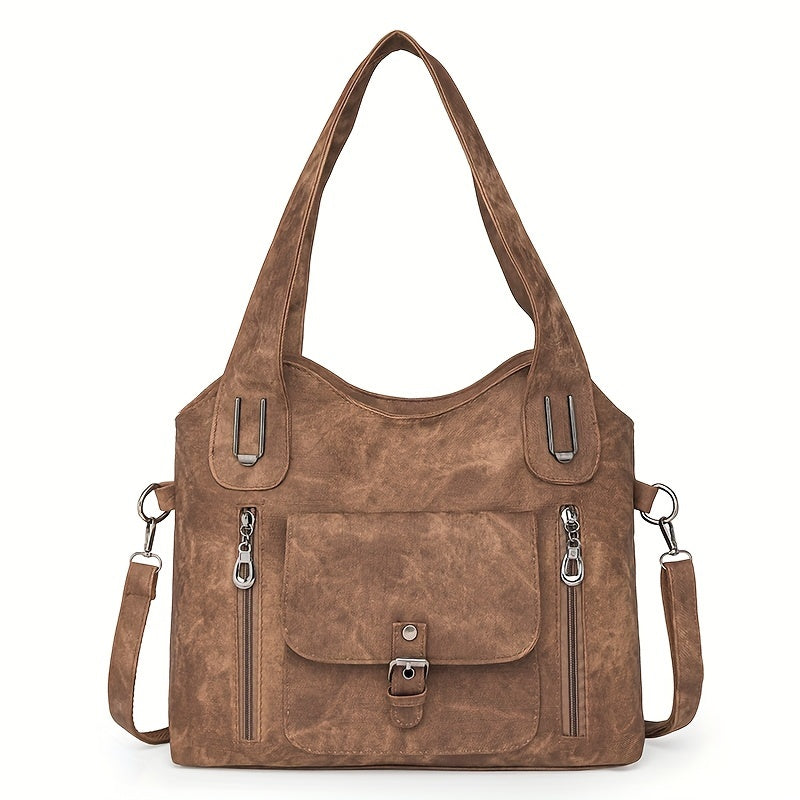 Pearl™ | Vintage Leather Tote Bag