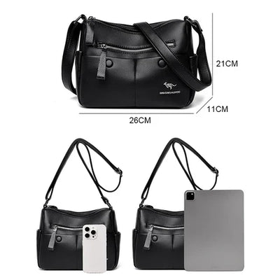 Antonia™ | Taske i ægte vegansk læder