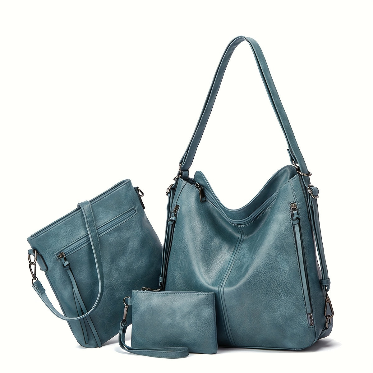 Amelia™ | Retro Leather Tote Bag