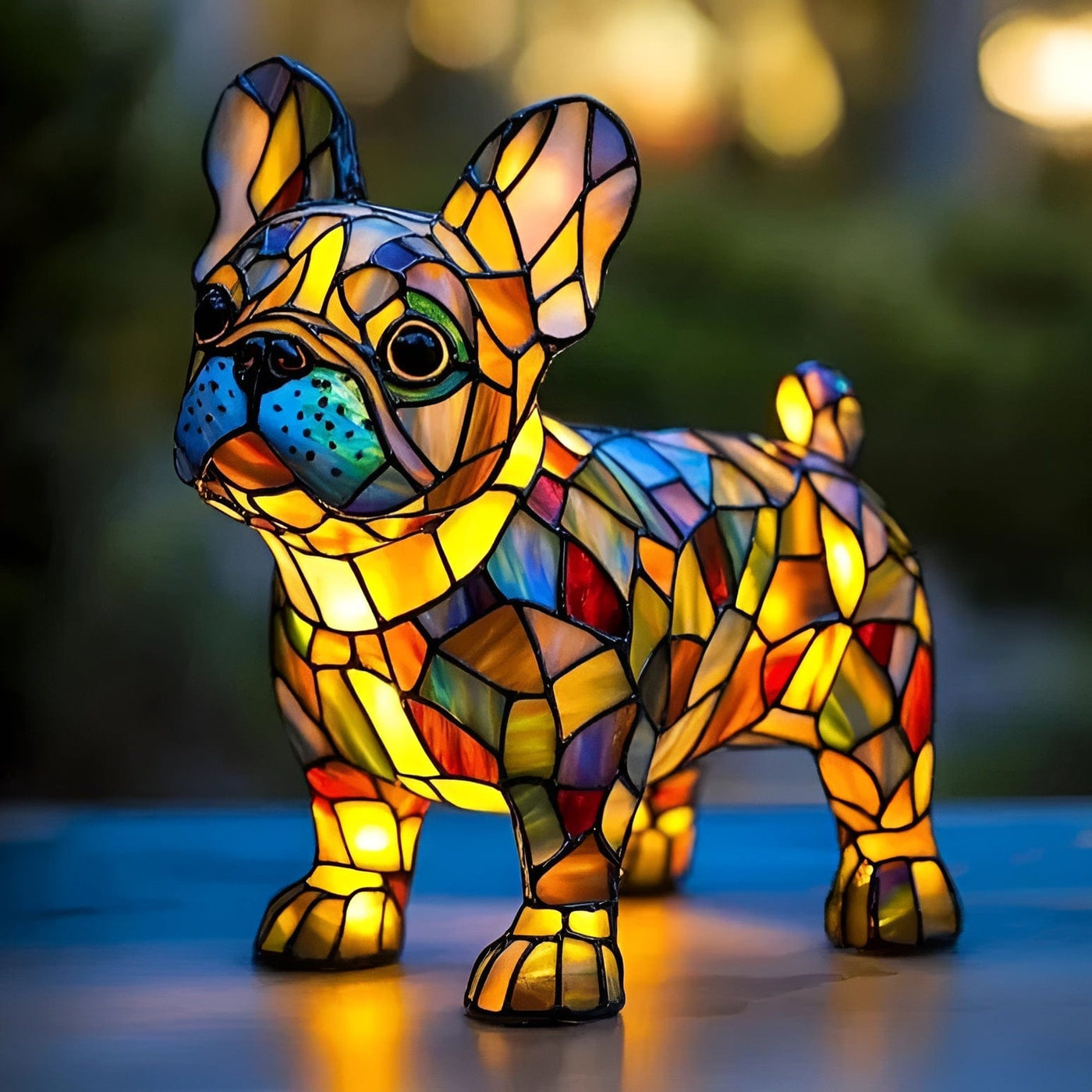 Animal Glow™ | Handcrafted Stained Glass Lamp