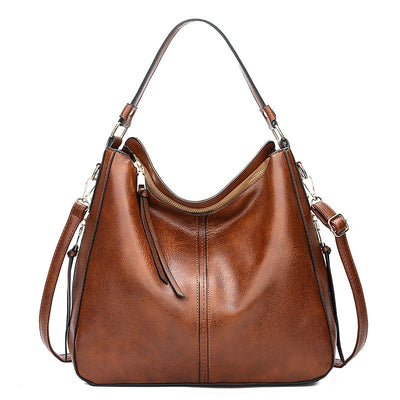 Justine™ | Tidless Leather Bag