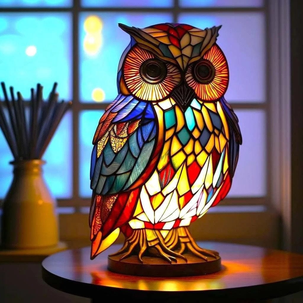 Animal Glow™ | Handcrafted Stained Glass Lamp