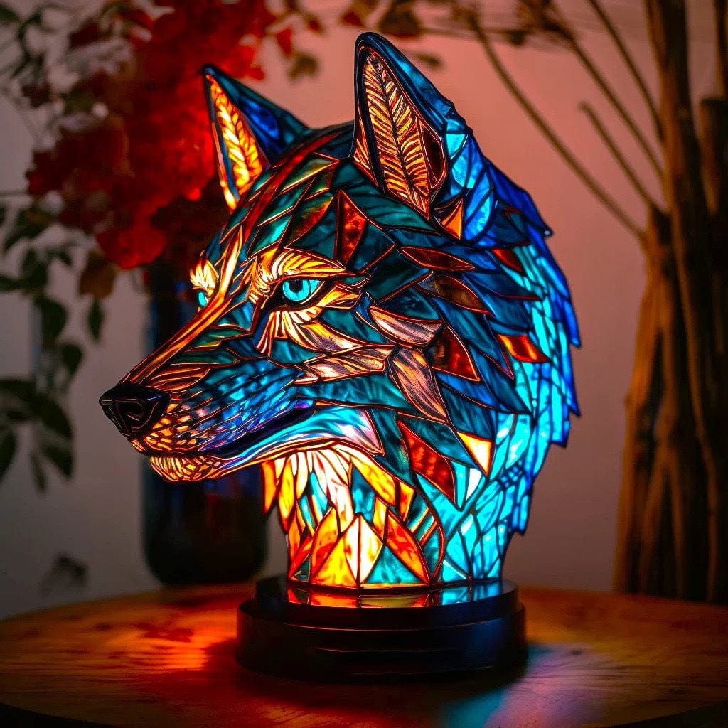 Animal Glow™ | Handcrafted Stained Glass Lamp