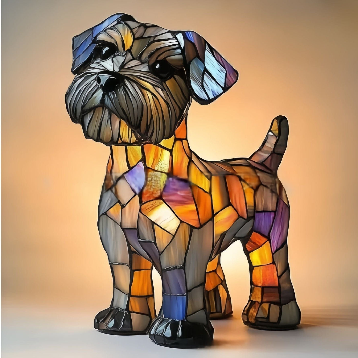 Animal Glow™ | Handcrafted Stained Glass Lamp