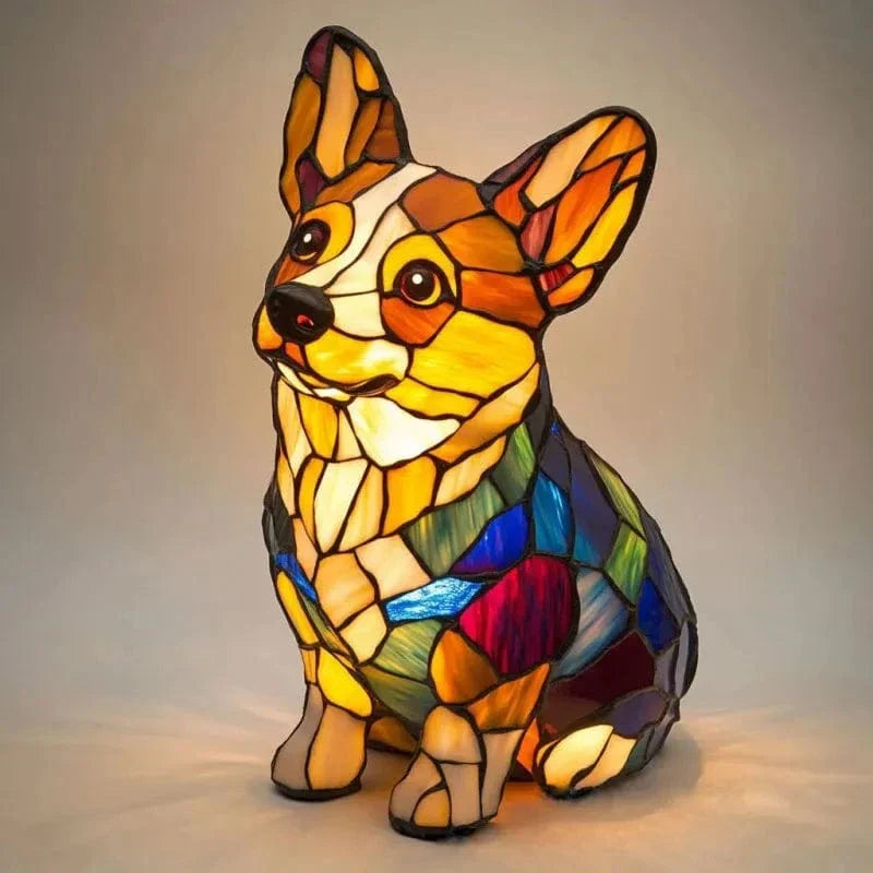 Animal Glow™ | Handcrafted Stained Glass Lamp