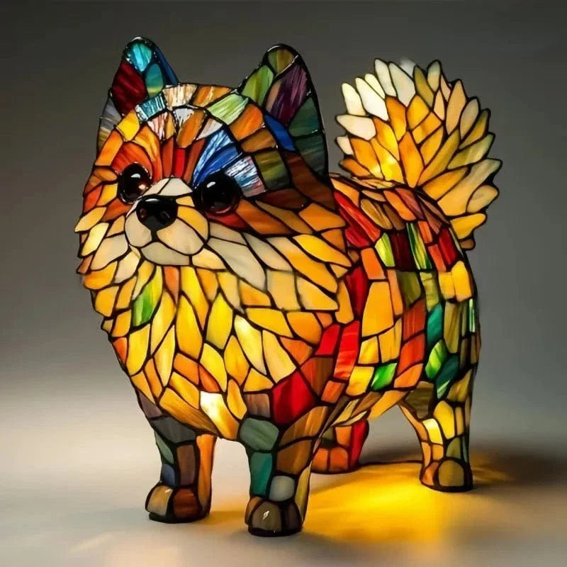 Animal Glow™ | Handcrafted Stained Glass Lamp